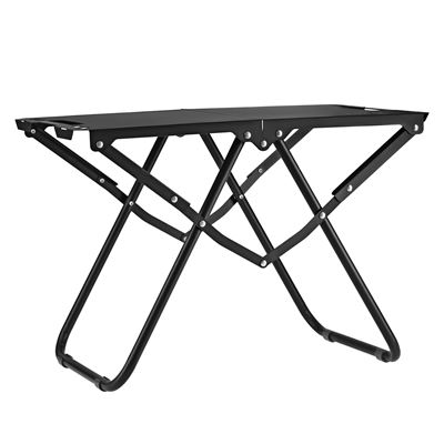 Table de camp pliable en acier NOIRE NILS Camp 15-03-353 2
