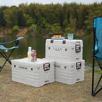 Caisse pliable avec couvercle 42 L SAND NILS Camp 15-03-602 10