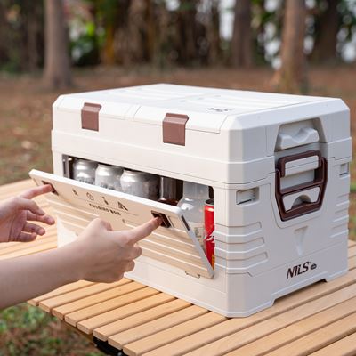 Caisse pliable avec couvercle 42 L SAND NILS Camp 15-03-602 14