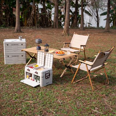 Caisse pliable avec couvercle 42 L SAND NILS Camp 15-03-602 13