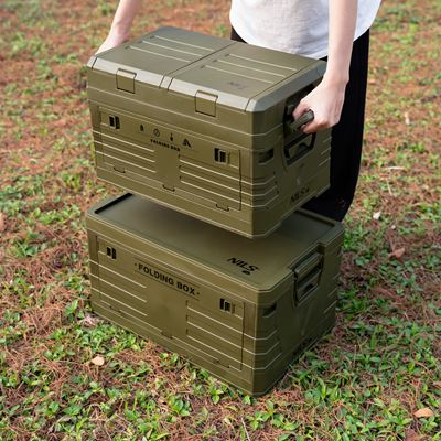 Caisse pliable avec couvercle 42 L VERTE NILS Camp 15-03-603 5