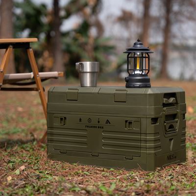 Caisse pliable avec couvercle 42 L VERTE NILS Camp 15-03-603 8