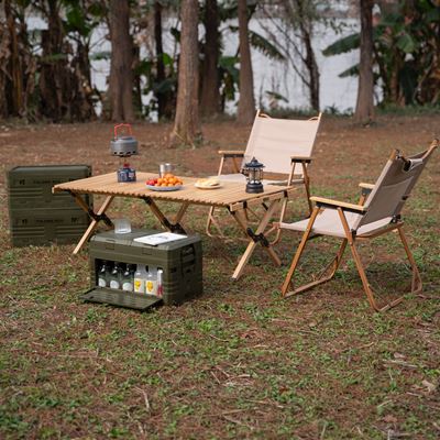 Caisse pliable avec couvercle 42 L VERTE NILS Camp 15-03-603 7