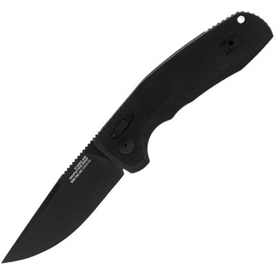 Couteau pliant SOG-TAC AU lame lisse NOIR