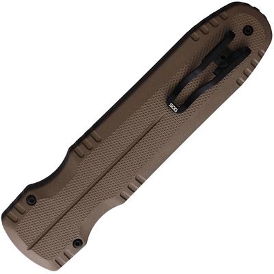 Couteau à lame fixe PENTAGON OTF FDE SOG 15-61-02-57 2
