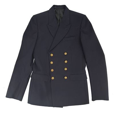 Veste française MARINE à double boutonnage BLEUE