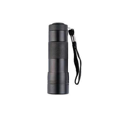Lampe torche 12 LED NOIRE