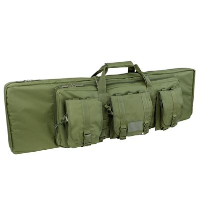 Sac pour fusil 105 cm avec 3 poches et sangles VERT