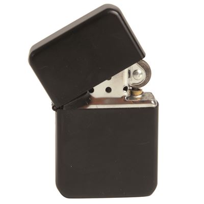 Briquet type US à essence NOIR