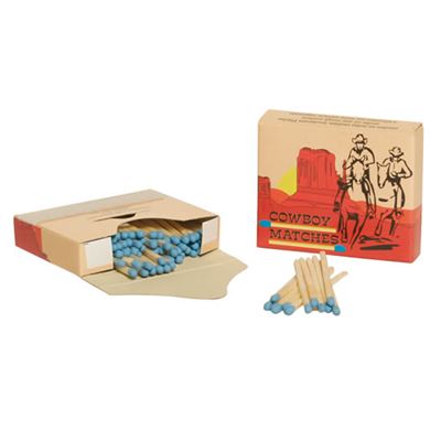 Allumettes COWBOY, environ 100 pièces