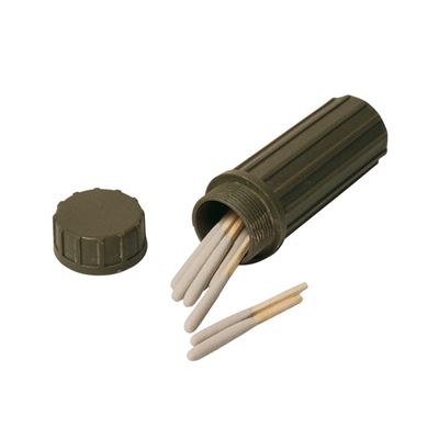 Boîte d'allumettes américaine avec briquet VERT