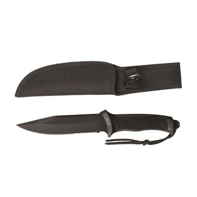 Couteau de combat avec étui CORDURA NOIR MIL-TEC® 15358002 5