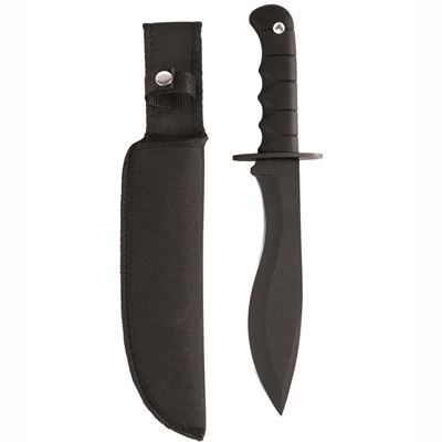 Couteau de combat US SPEC lame machette avec étui NOIR