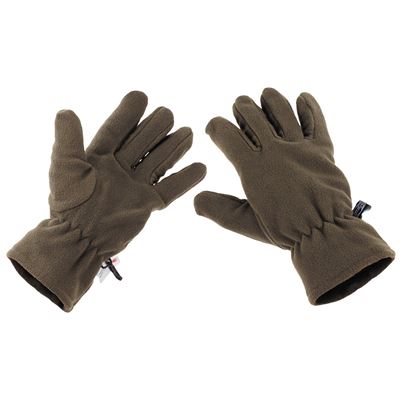 Gants à doigts en polaire Thinsulate™ VERTS
