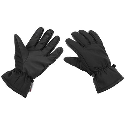 Gants d'hiver SOFTSHELL 3M™ Thinsulate™ NOIRS