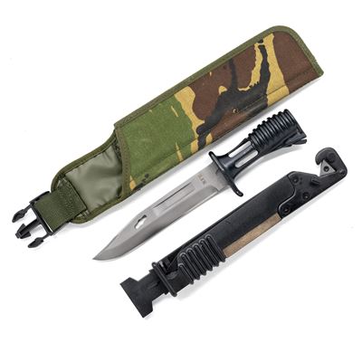 Baïonnette britannique SA80 REPRO + étui DPM