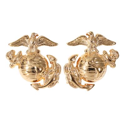 Badge SUBDUED MARINE CORP GLOBE & ANCHOR OR