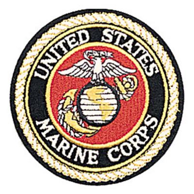Écusson DELUXE rond U.S.M.C. 10 cm