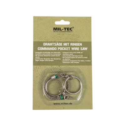 Cordon de coupe COMMANDO avec anneaux MFH 27085 3