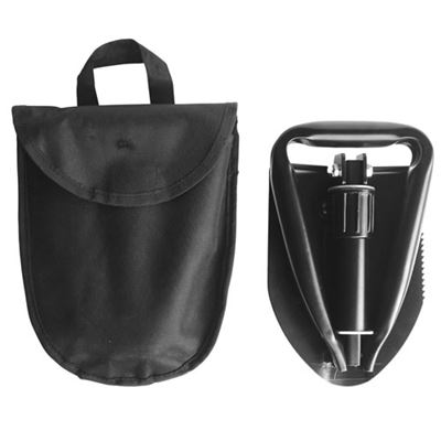 Pelle pliable MINI avec étui NOIR