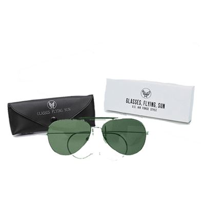 Lunettes de soleil AF avec étui VERT MIL-TEC® 15605001 2