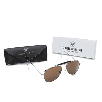Lunettes de soleil AF avec étui MARRON MIL-TEC® 15605009 2