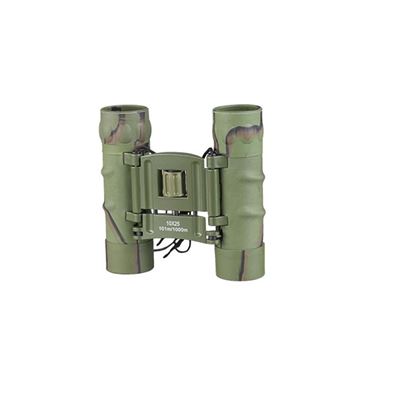 Jumelles 10x25 GEN II caoutchoutées avec étui camouflé