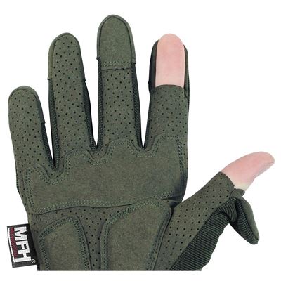 Gants tactiques ACTION VERTS MFH Defence 15843B 2