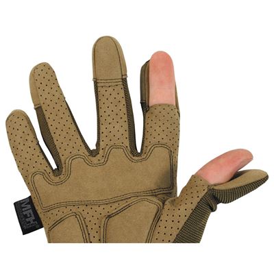 Gants tactiques ACTION COYOTE TAN MFH Defence 15843R 2