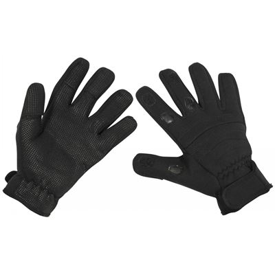 Gants en néoprène COMBAT NOIRS