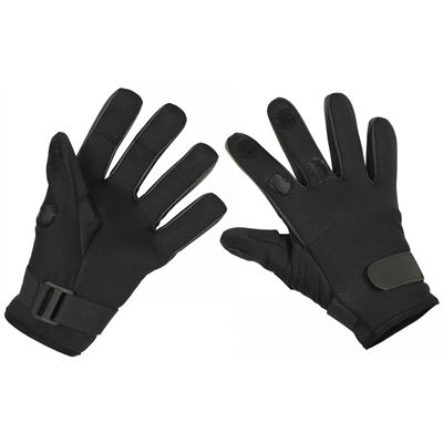 Gants en néoprène MESH NOIRS