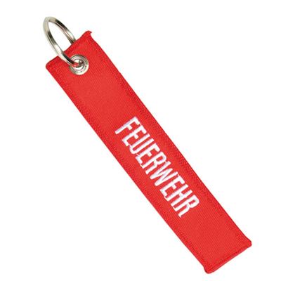 Porte-clés « FEUERWEHR » ROUGE