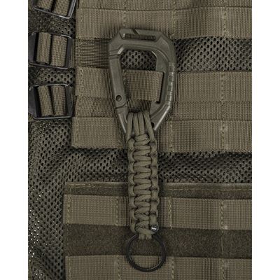 Mousqueton MOLLE avec PARACORD VERT MIL-TEC® 15908001 2