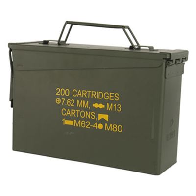 Caisse à munitions US M19A1 CAL.30 avec impression neuve