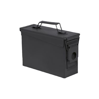 Caisse à munitions AMMO US M19A1 CAL.30 sans impression NOIR
