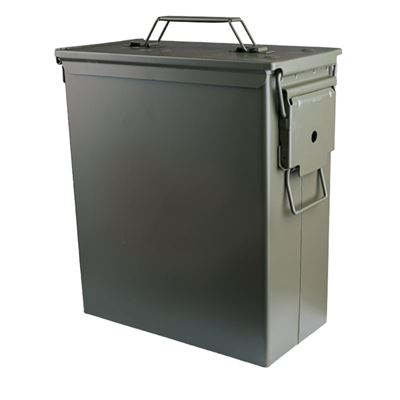 Caisse à munitions grande AMMO US M9 CAL.50 sans impression VERTE