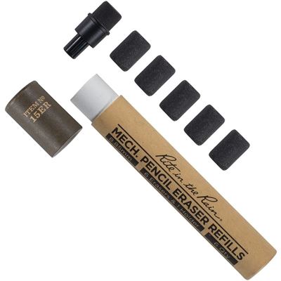 Gomme de rechange pour stylo à bille/stylo à pointe fine, 6 pièces