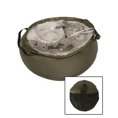 Récipient pliable pour le lavage 10 l VERT
