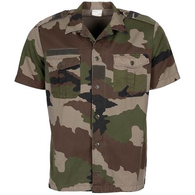 Chemise française de campagne à manches courtes CCE TARN d'occasion
