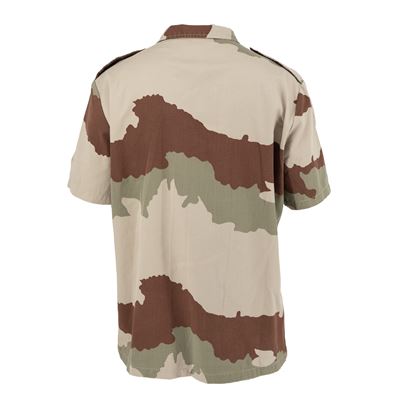 Chemise française de campagne à manches courtes CCE DESERT Armée française 16010052 2