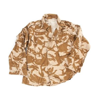Blouse britannique de campagne à manches longues DPM DESERT d'occasion Armée britannique 91093300 2