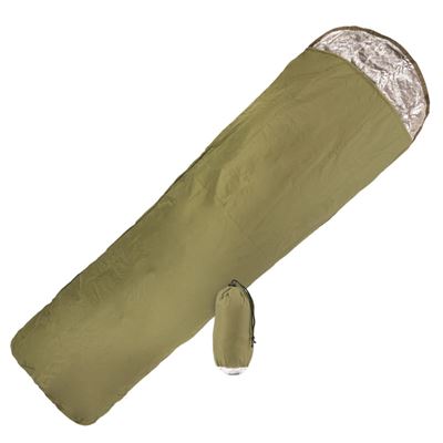Sac de couchage BIVY SURVIVAL d'urgence VERT