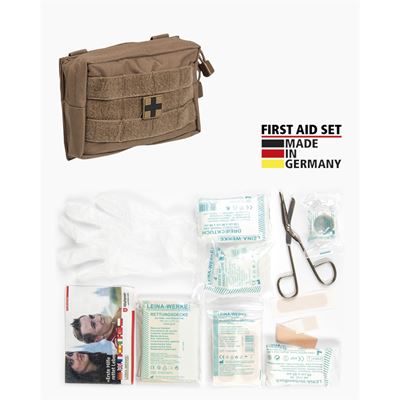 Trousse de premiers secours SET PRO 25 « Leina » DARK COYOTE