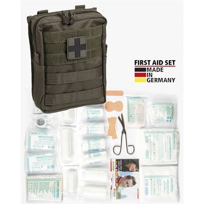 Trousse de premiers secours SET PRO 43 « Leina » VERTE