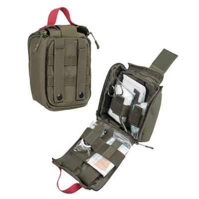 Trousse de premiers secours IFAK complète LASER CUT VERTE MIL-TEC® 16025601 2