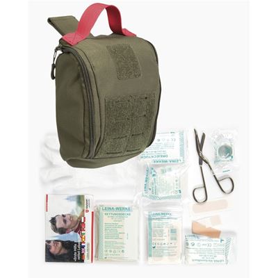 Trousse de premiers secours IFAK complète LASER CUT VERTE
