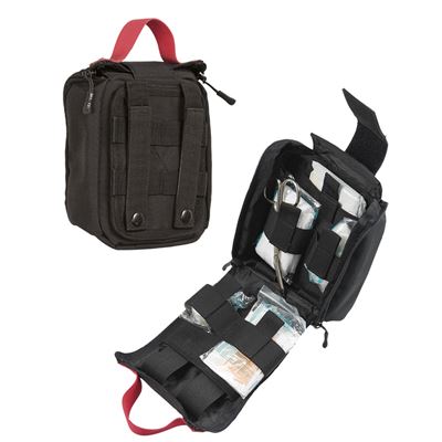 Trousse de premiers secours IFAK complète LASER CUT NOIR MIL-TEC® 16025602 2
