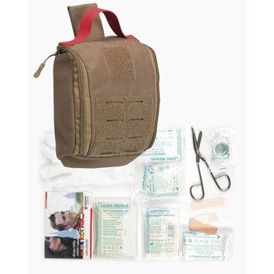 Trousse de premiers secours IFAK complète LASER CUT DARK COYOTE
