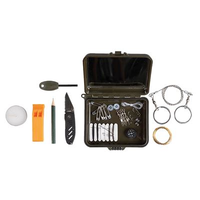 Kit de survie KPZ SURVIVAL BOX en plastique MIL-TEC® 16027200 2
