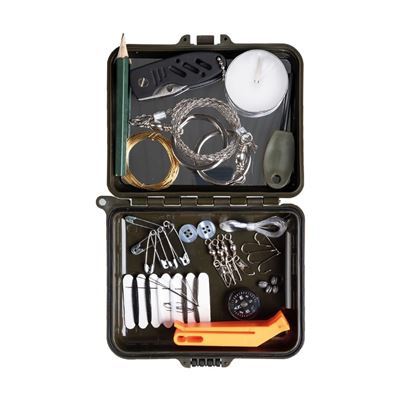 Kit de survie KPZ SURVIVAL BOX en plastique